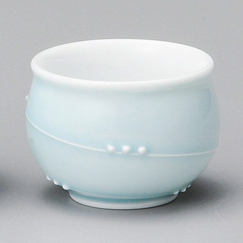 金正陶器 青磁一珍うずぐい呑 1個(ご注文単位1個)【直送品】