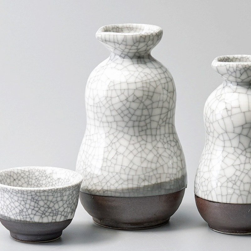 金正陶器 墨貫入 白2号徳利 1個(ご注文単位1個)【直送品】