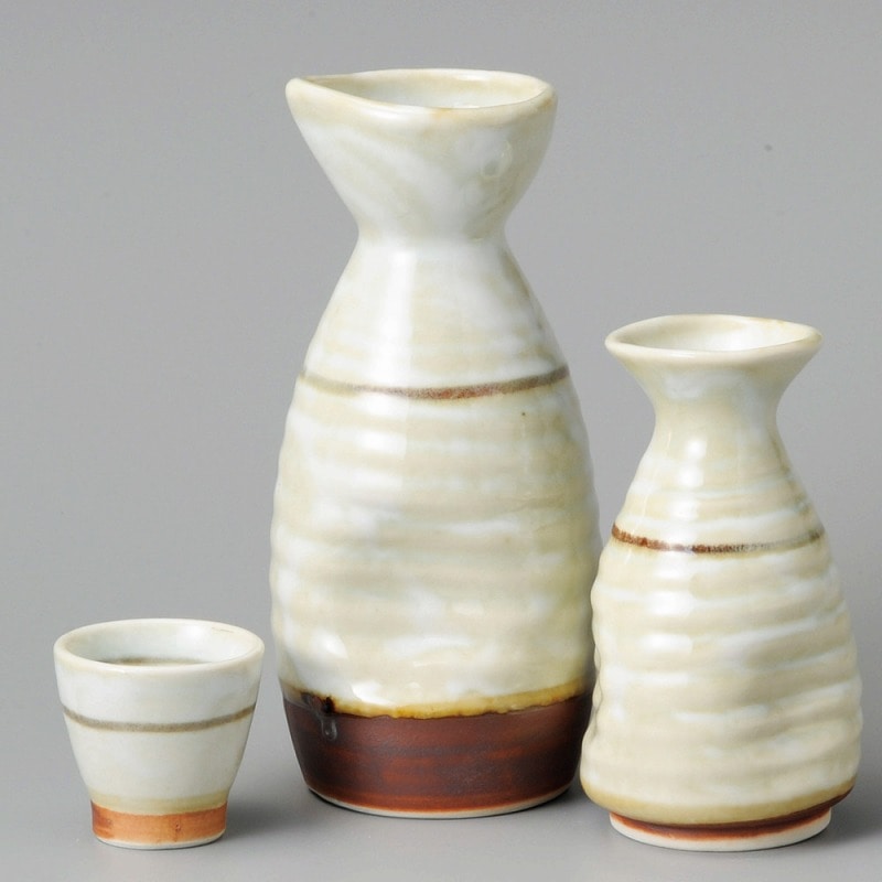 金正陶器 初雪徳利(大) 1個(ご注文単位1個)【直送品】