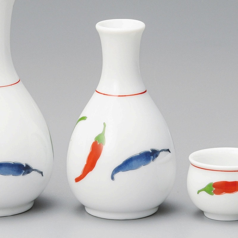 金正陶器 とうがらし1号徳利 1個(ご注文単位1個)【直送品】