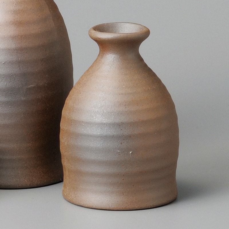 金正陶器 焼締小徳利 1個(ご注文単位1個)【直送品】