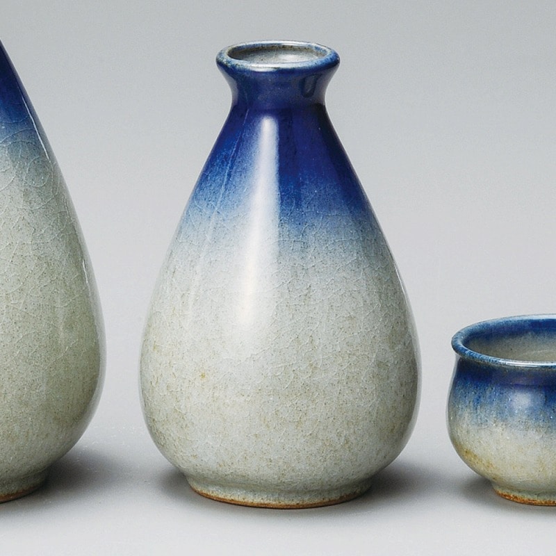 金正陶器 ゴス吹0.8号徳利 1個(ご注文単位1個)【直送品】