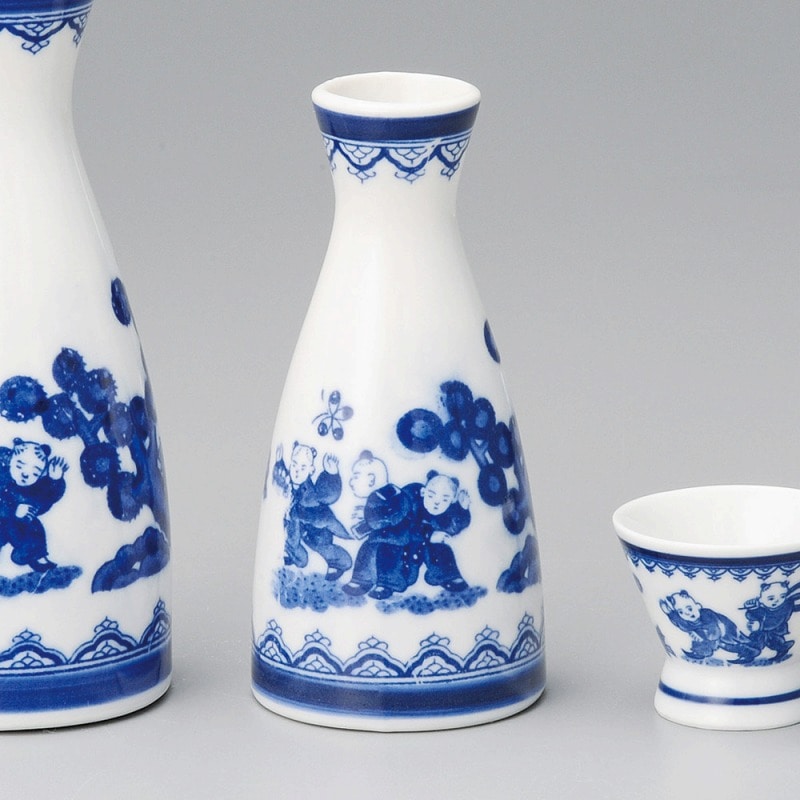 金正陶器 唐子0.8号徳利 1個(ご注文単位1個)【直送品】