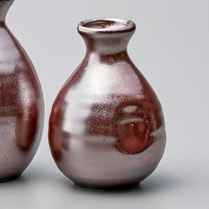 金正陶器 メタリックガーネットペコ(小) 1個(ご注文単位1個)【直送品】