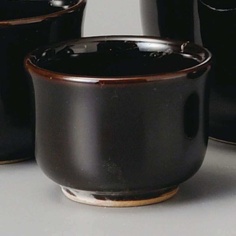 金正陶器 結晶天目ぐい呑み(小) 1個(ご注文単位1個)【直送品】