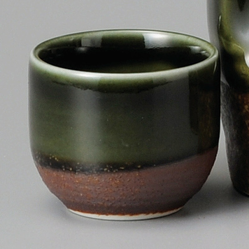 金正陶器 腰錆織部盃 1個(ご注文単位1個)【直送品】