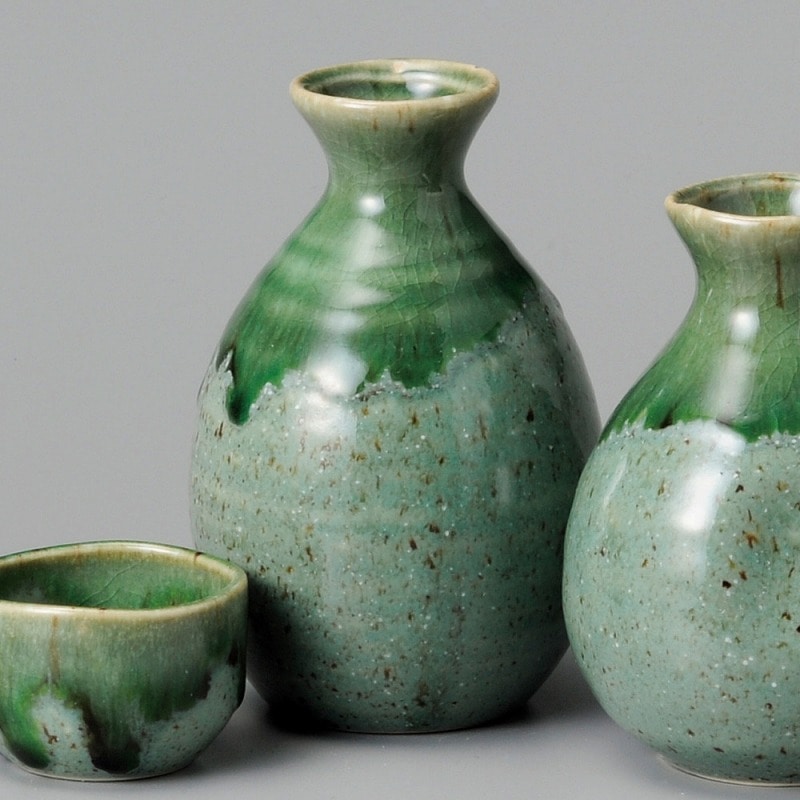 金正陶器 灰釉徳利(大) 1個（ご注文単位1個）【直送品】