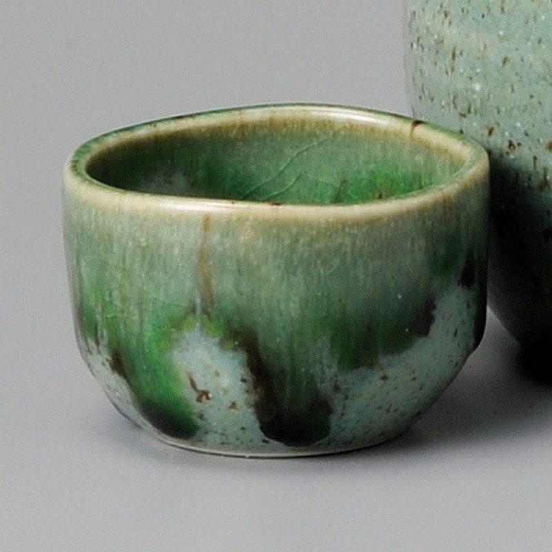 金正陶器 灰釉盃 1個(ご注文単位1個)【直送品】