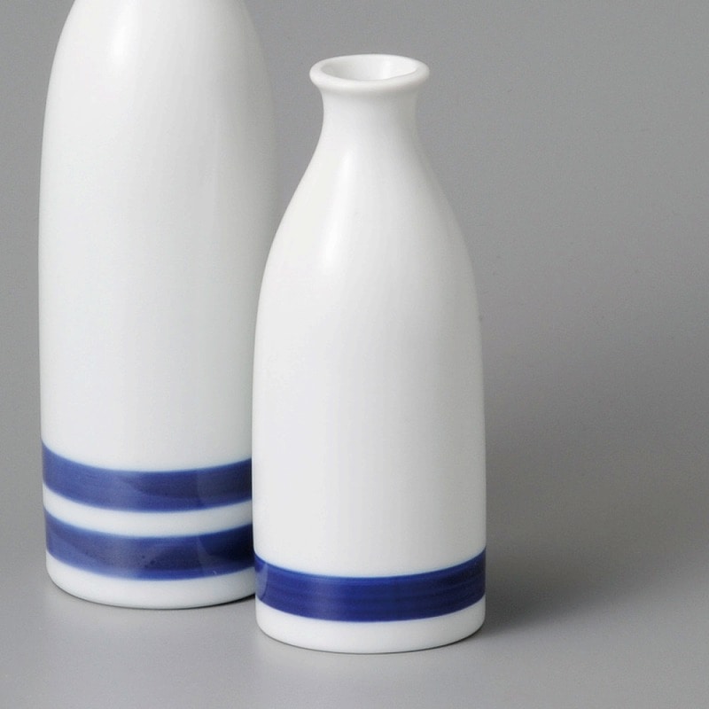 金正陶器 白磁一本線1号徳利 1個（ご注文単位1個）【直送品】