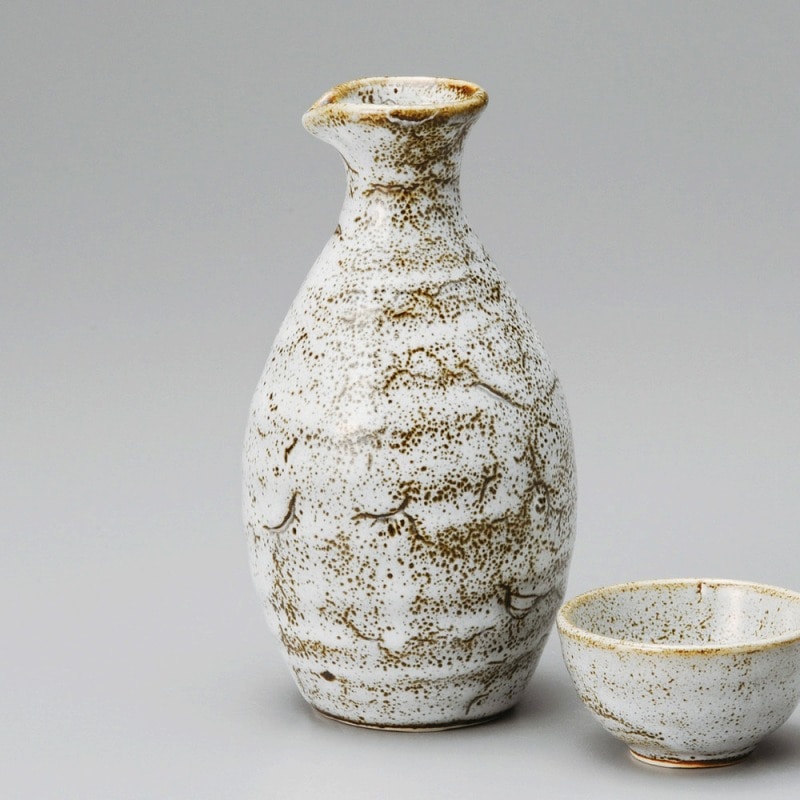 金正陶器 粉雪徳利 大 1個（ご注文単位1個）【直送品】