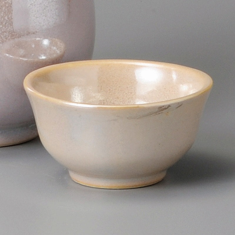 金正陶器 虹彩盃(白) 1個（ご注文単位1個）【直送品】