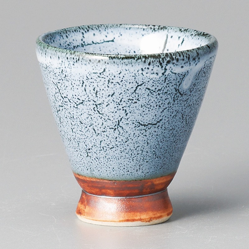 金正陶器 白ねずみﾐﾆ盃 1個（ご注文単位1個）【直送品】