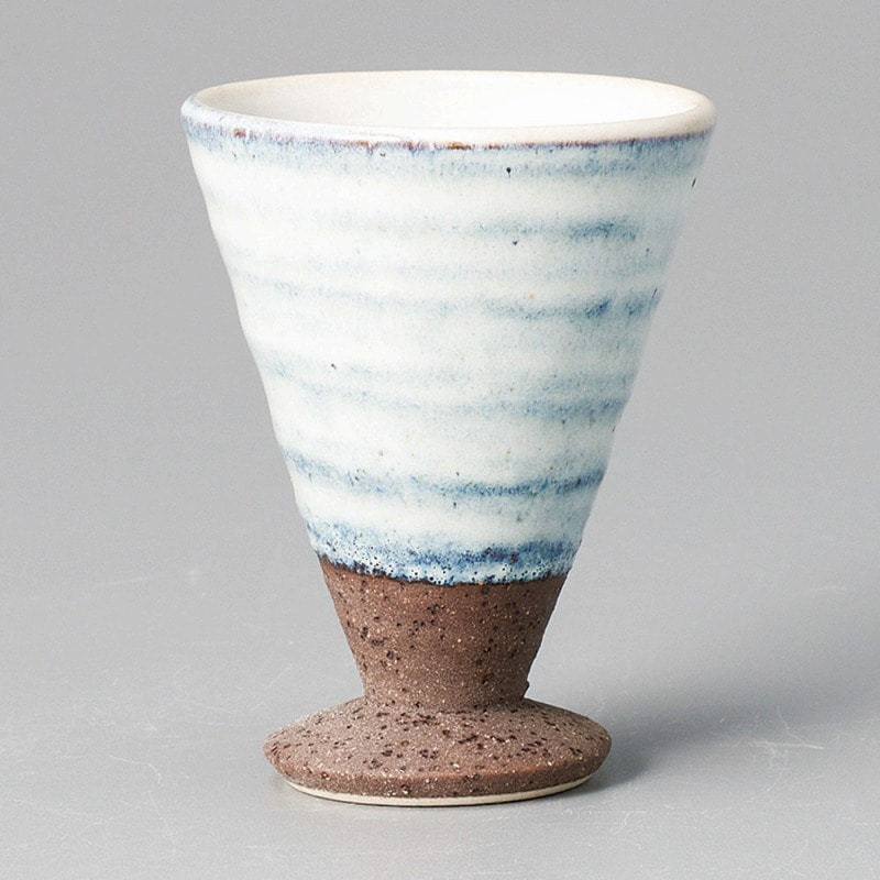 金正陶器 黒伊賀乳白食前酒 1個（ご注文単位1個）【直送品】