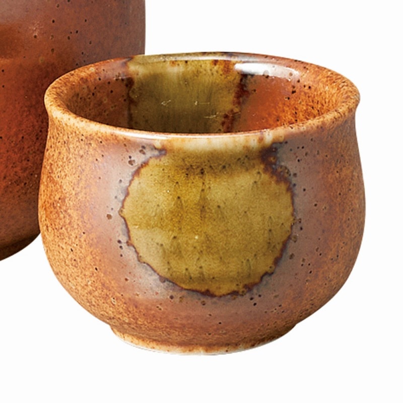 金正陶器 織部流反り盃 1個（ご注文単位1個）【直送品】