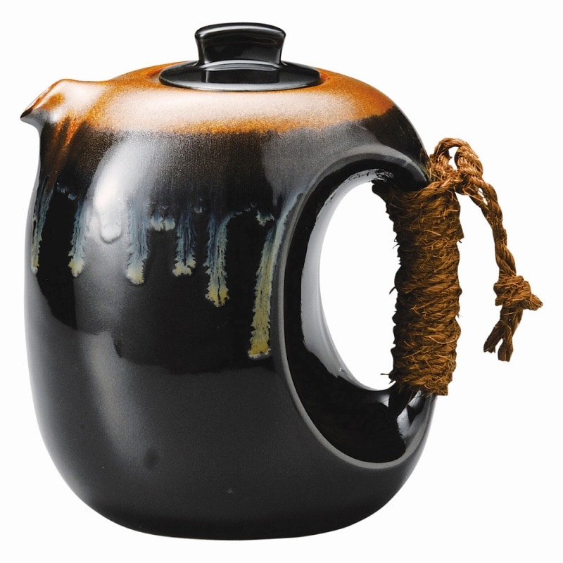 金正陶器 天目縄巻ﾎﾟｯﾄ7号 1個（ご注文単位1個）【直送品】