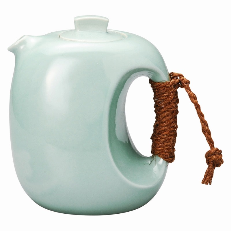 金正陶器 青地縄巻ﾎﾟｯﾄ7号 1個（ご注文単位1個）【直送品】