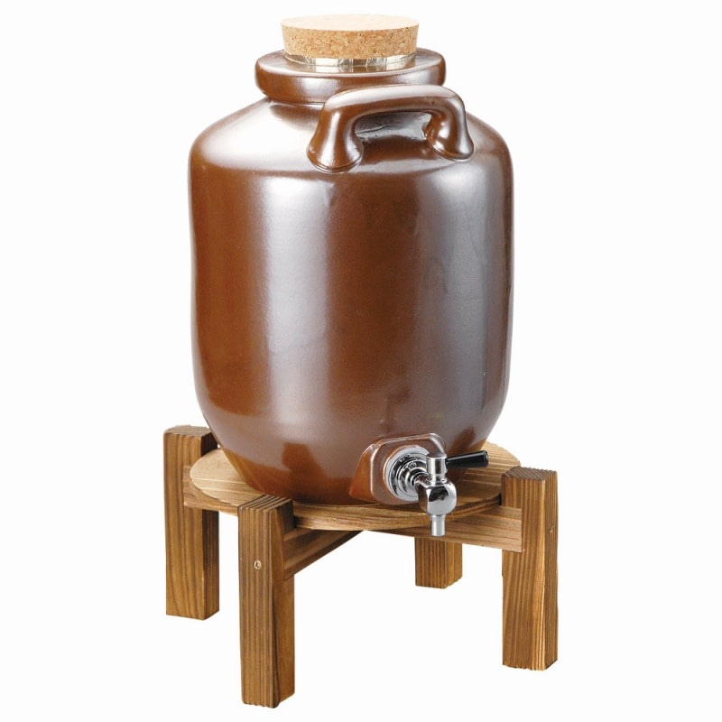 金正陶器 茶耳付サーバー1斗 1個(ご注文単位1個)【直送品】