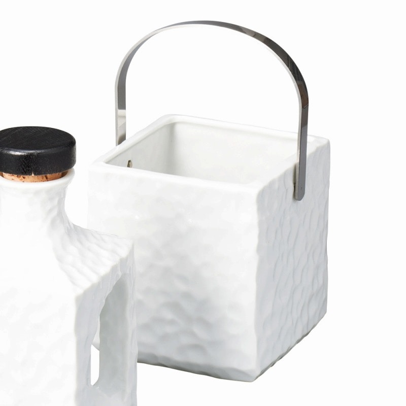 金正陶器 雅ホワイトアイスペール 1個(ご注文単位1個)【直送品】