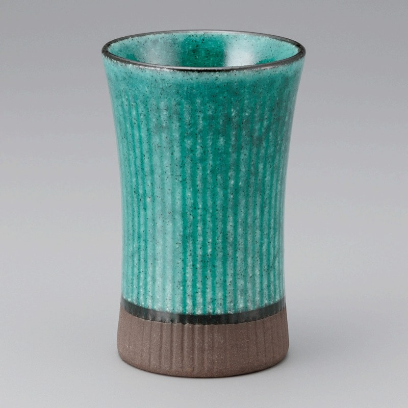 金正陶器 ﾄﾙｺ釉ﾋﾞｱﾀﾝﾌﾞﾗｰ380 1個（ご注文単位1個）【直送品】