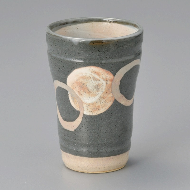 金正陶器 雲丸ﾋﾞｰﾙｶｯﾌﾟ 1個（ご注文単位1個）【直送品】