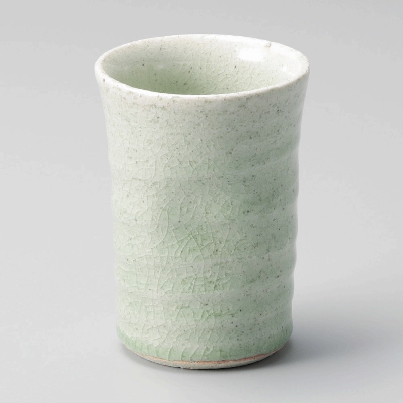 金正陶器 土物青磁ﾌﾘｰｶｯﾌﾟ 1個（ご注文単位1個）【直送品】