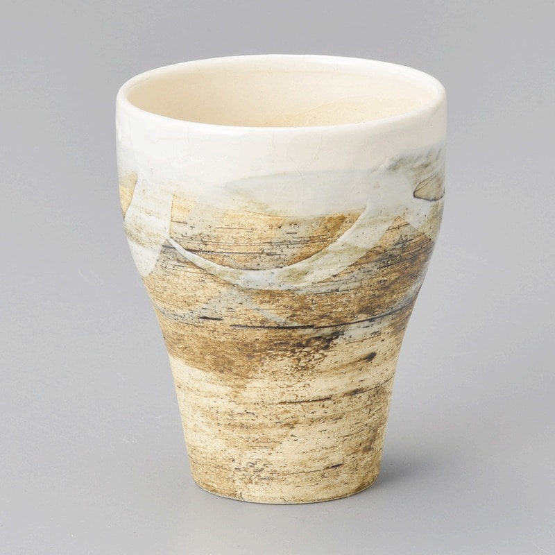 金正陶器 ｸﾋﾞﾚﾌﾘｰｶｯﾌﾟ(白) 1個（ご注文単位1個）【直送品】