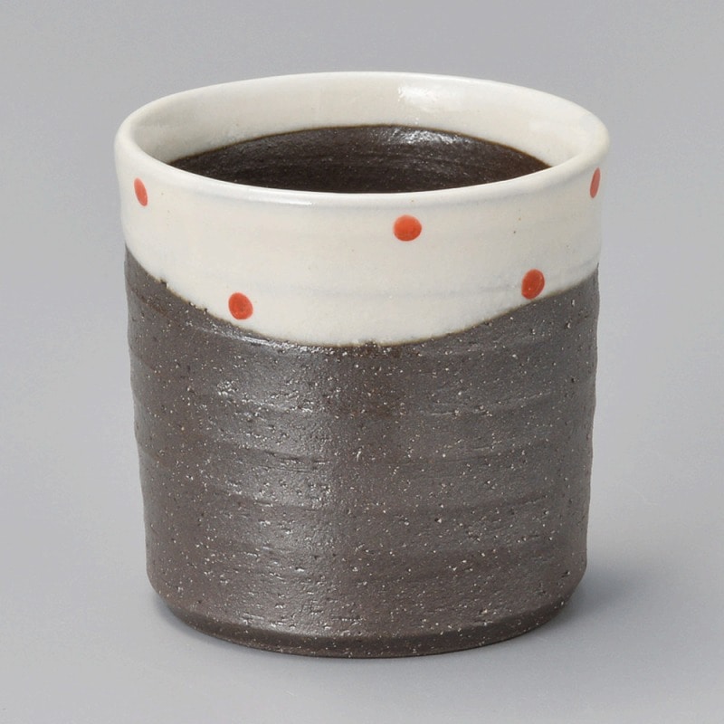 金正陶器 雪化粧赤水玉ロックグラス 1個(ご注文単位1個)【直送品】