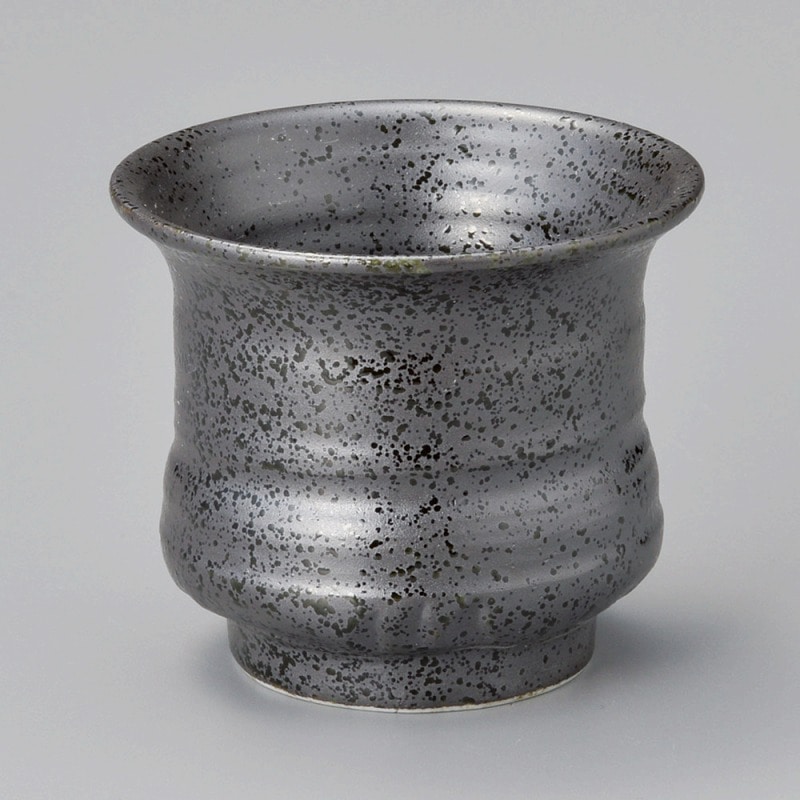 金正陶器 いぶし大地の香りロックカップ 1個(ご注文単位1個)【直送品】