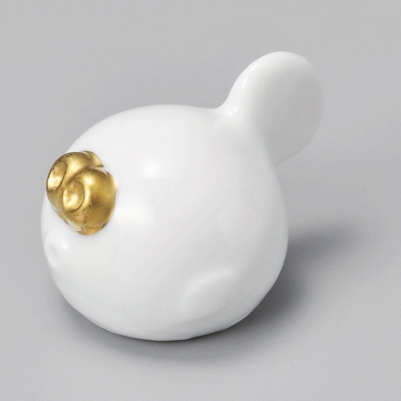 金正陶器 箸置金フグ 1個(ご注文単位1個)【直送品】