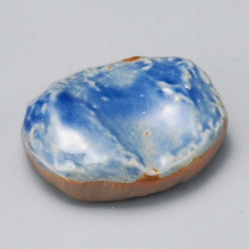 金正陶器 るり釉(石焼)箸置 1個(ご注文単位1個)【直送品】