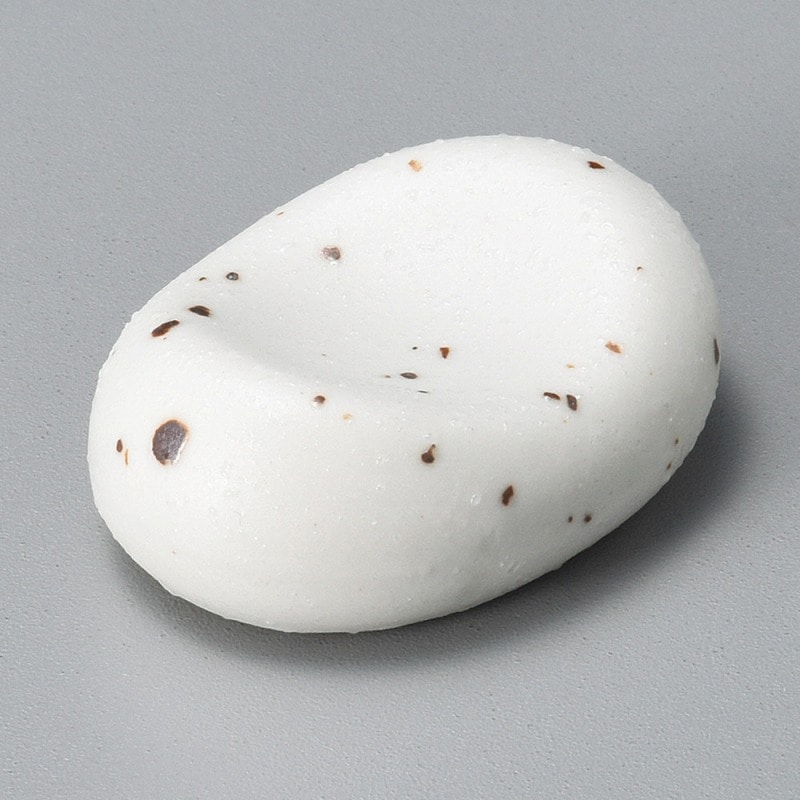 金正陶器 白御影丸箸置 1個(ご注文単位1個)【直送品】