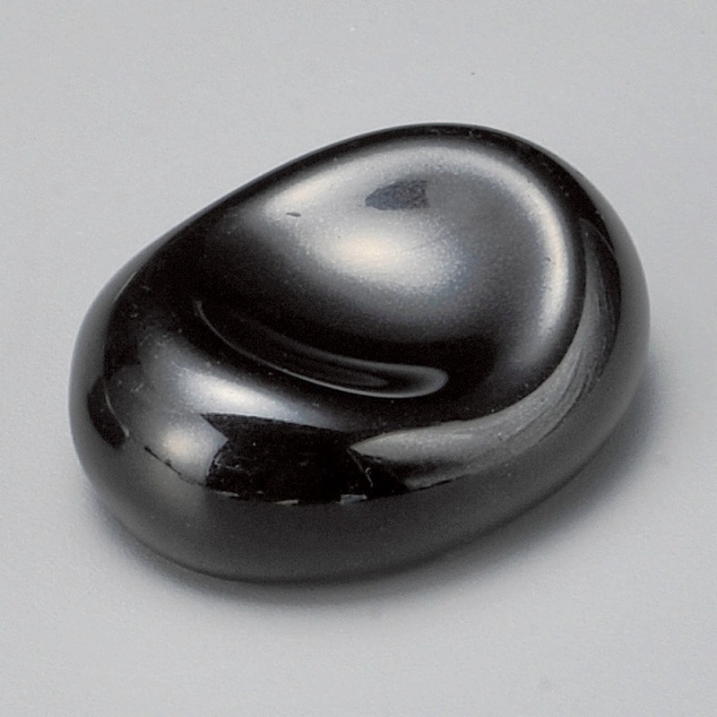 金正陶器 丸黒箸置 1個(ご注文単位1個)【直送品】