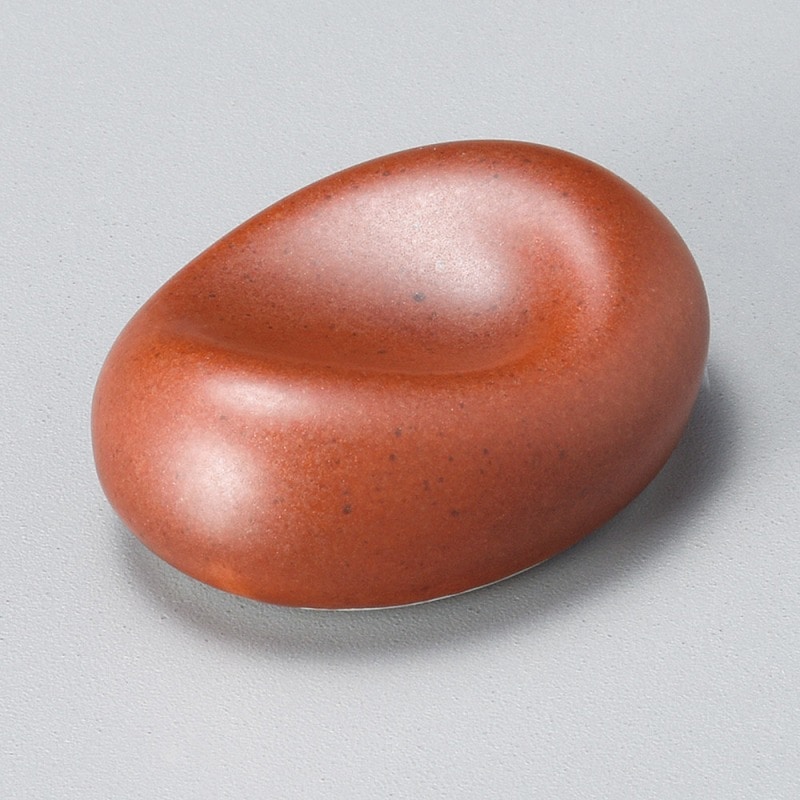 金正陶器 辰砂豆玉形箸置 1個(ご注文単位1個)【直送品】