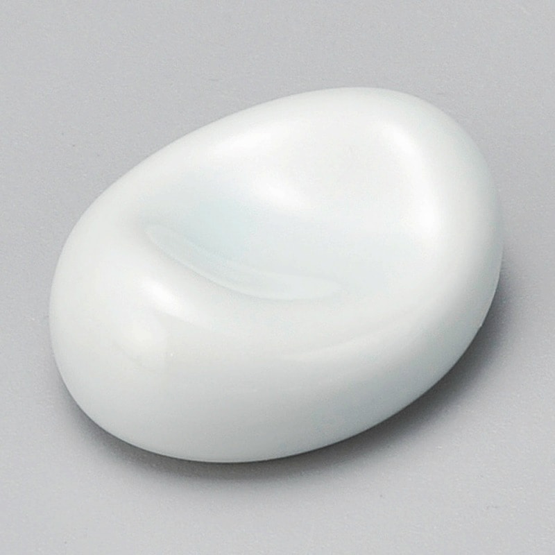 金正陶器 青磁そら豆箸置 1個(ご注文単位1個)【直送品】