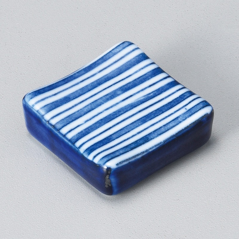 金正陶器 十草正角箸置 1個(ご注文単位1個)【直送品】