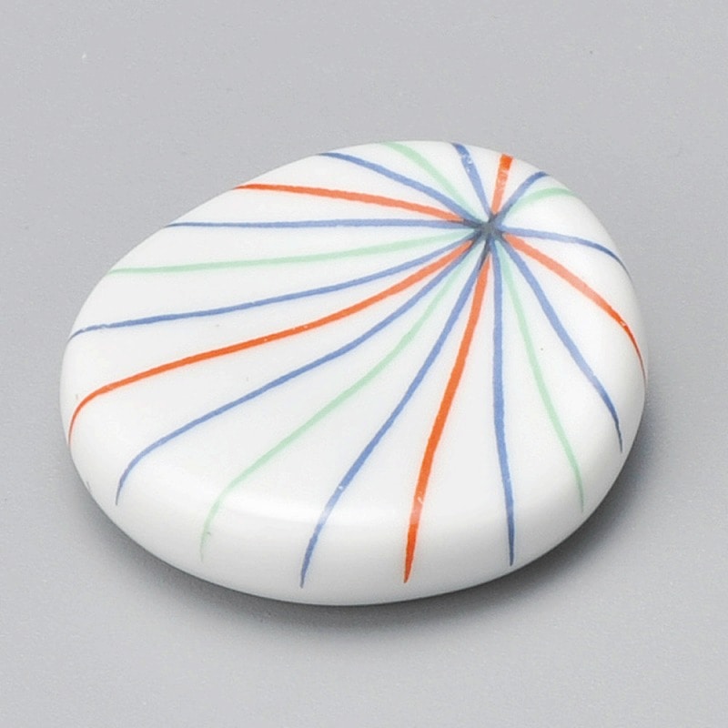 金正陶器 玉十草箸置 1個(ご注文単位1個)【直送品】