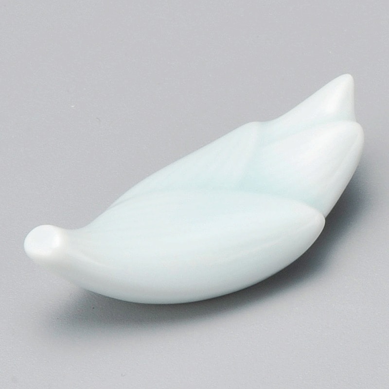 金正陶器 青磁みょうが箸置 1個(ご注文単位1個)【直送品】