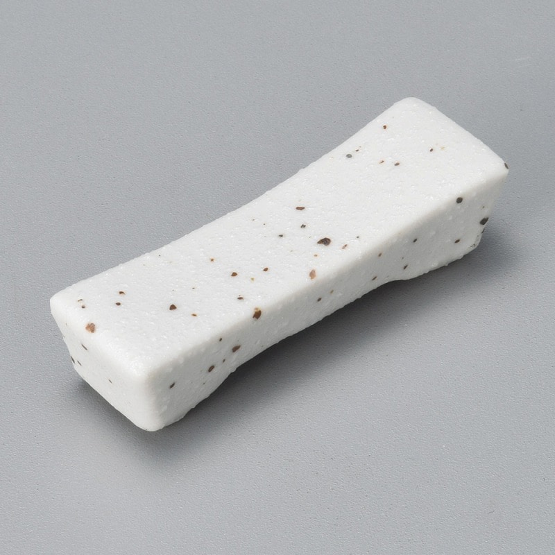 金正陶器 白御影角箸置 1個(ご注文単位1個)【直送品】