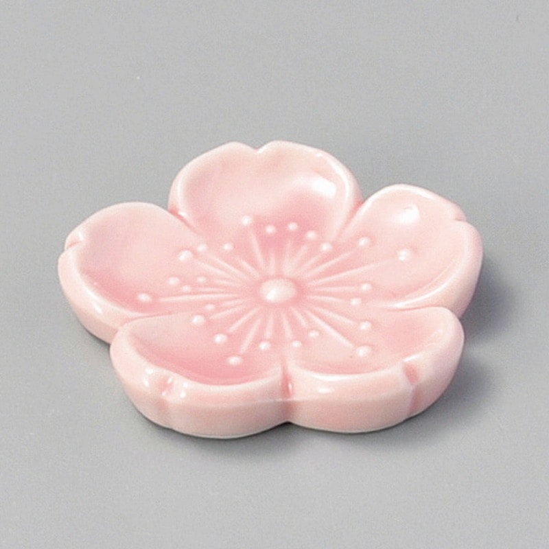 金正陶器 新桜花ピンク箸置 1個(ご注文単位1個)【直送品】