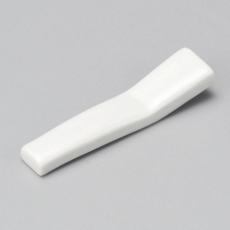 金正陶器 バチ白箸置 1個(ご注文単位1個)【直送品】