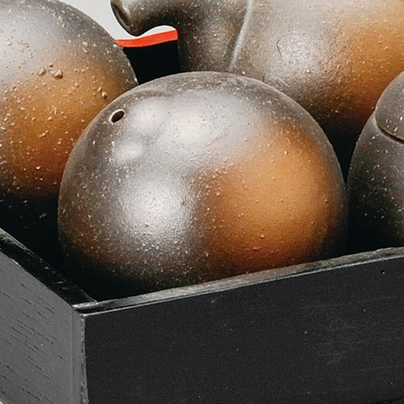 金正陶器 備前吹き一ッ穴 1個(ご注文単位1個)【直送品】