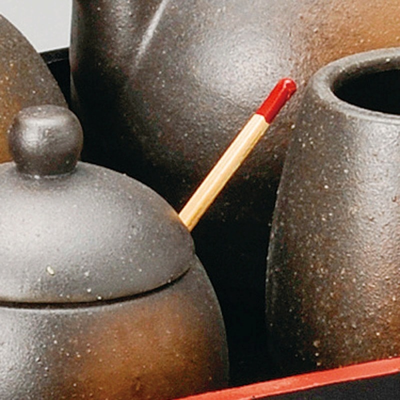 金正陶器 備前吹き竹さじ 1個（ご注文単位1個）【直送品】