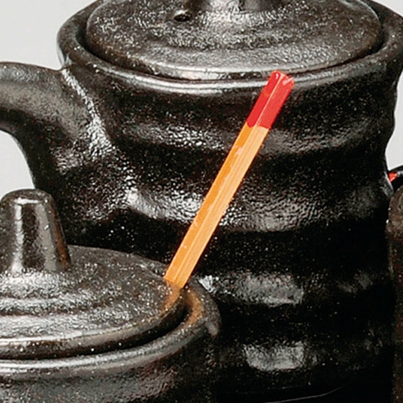 金正陶器 瀬戸黒つづみ形竹小さじ 1個(ご注文単位1個)【直送品】