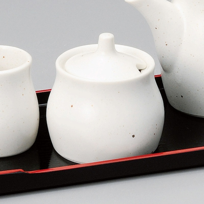 金正陶器 白備前辛子入 1個(ご注文単位1個)【直送品】