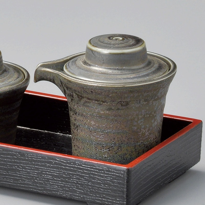 金正陶器 いぶし銀広口汁次(大) 1個(ご注文単位1個)【直送品】