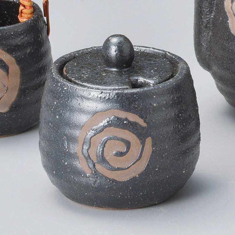 金正陶器 黒うず辛子入 1個(ご注文単位1個)【直送品】