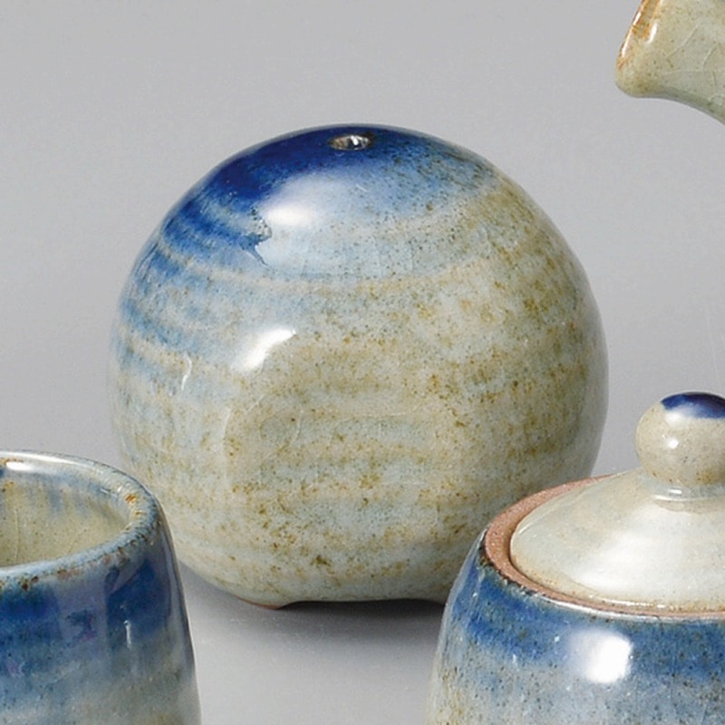 金正陶器 ゴス吹塩入(1ツ穴) 1個(ご注文単位1個)【直送品】