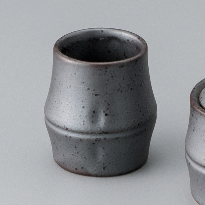 金正陶器 黒結晶楊子入 1個（ご注文単位1個）【直送品】