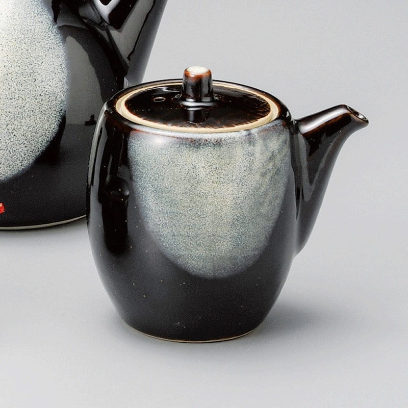 金正陶器 そば黒正油差 1個(ご注文単位1個)【直送品】