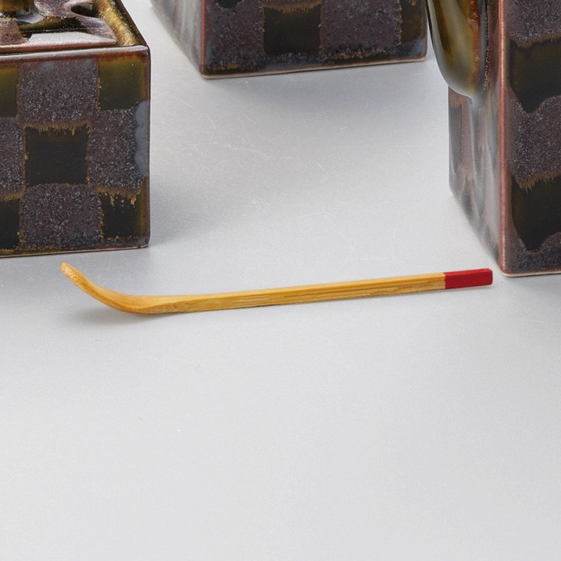 金正陶器 新緑市松竹小さじ 1個（ご注文単位1個）【直送品】